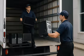 The importance of professional, secure logistics for large businesses engaging in IT asset disposition