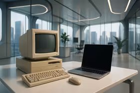 Old tech vs new tech: this white paper explores why hanging onto old tech costs far more than it saves.